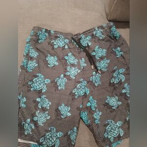 Men's Vilebrsquin bathing suit xl long turtle trunks